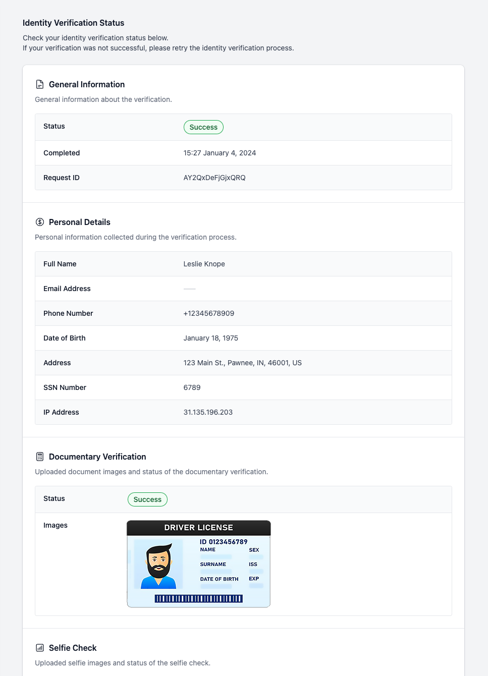 App screenshot